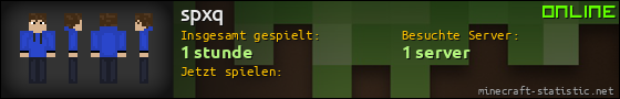 Benutzerleisten 560x90 für spxq