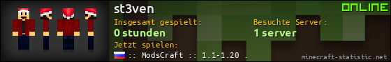 Benutzerleisten 560x90 für st3ven