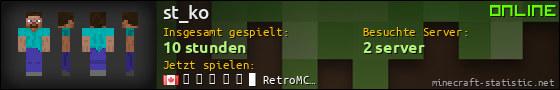 Benutzerleisten 560x90 für st_ko