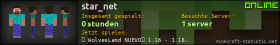 Benutzerleisten 560x90 für star_net
