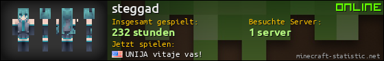 Benutzerleisten 560x90 für steggad