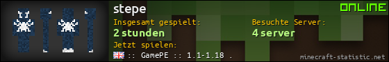 Benutzerleisten 560x90 für stepe