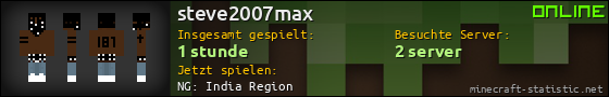 Benutzerleisten 560x90 für steve2007max