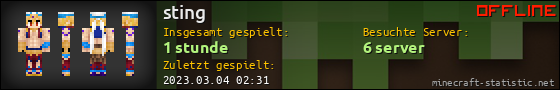 Benutzerleisten 560x90 für sting