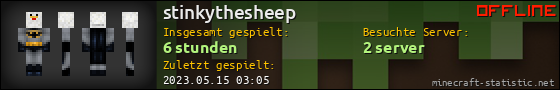 Benutzerleisten 560x90 für stinkythesheep