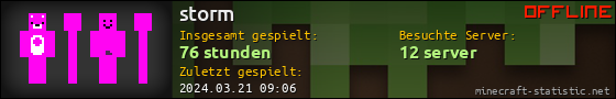 Benutzerleisten 560x90 für storm