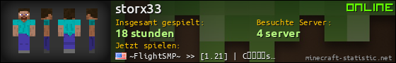 Benutzerleisten 560x90 für storx33