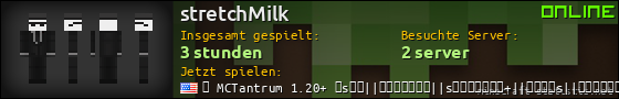 Benutzerleisten 560x90 für stretchMilk