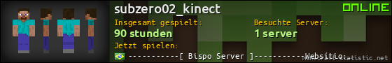 Benutzerleisten 560x90 für subzero02_kinect