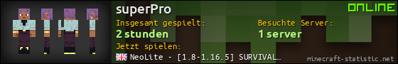 Benutzerleisten 560x90 für superPro