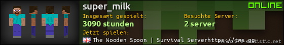 Benutzerleisten 560x90 für super_milk