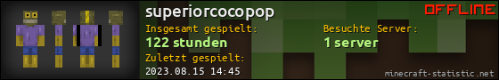 Benutzerleisten 560x90 für superiorcocopop