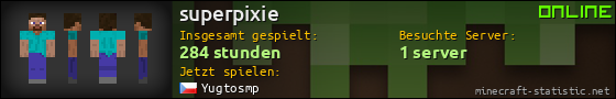 Benutzerleisten 560x90 für superpixie