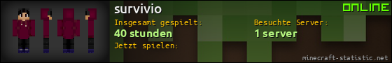 Benutzerleisten 560x90 für survivio