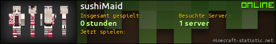Benutzerleisten 560x90 für sushiMaid