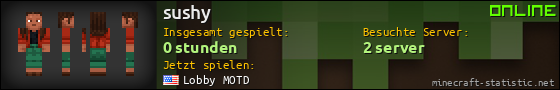 Benutzerleisten 560x90 für sushy