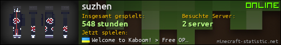 Benutzerleisten 560x90 für suzhen