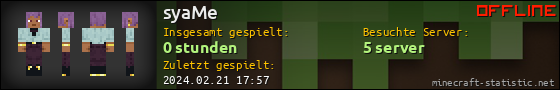 Benutzerleisten 560x90 für syaMe