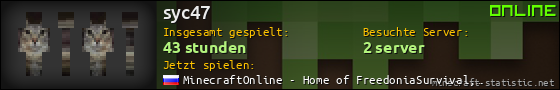 Benutzerleisten 560x90 für syc47