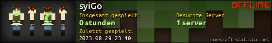 Benutzerleisten 560x90 für syiGo