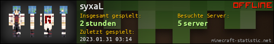 Benutzerleisten 560x90 für syxaL