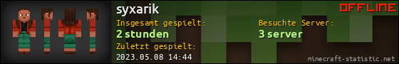 Benutzerleisten 560x90 für syxarik