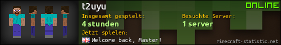 Benutzerleisten 560x90 für t2uyu