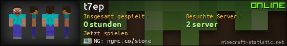 Benutzerleisten 560x90 für t7ep