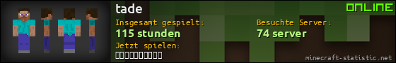 Benutzerleisten 560x90 für tade