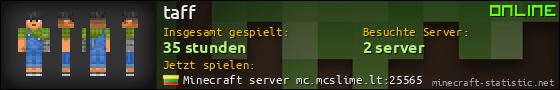 Benutzerleisten 560x90 für taff