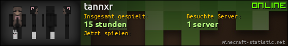 Benutzerleisten 560x90 für tannxr
