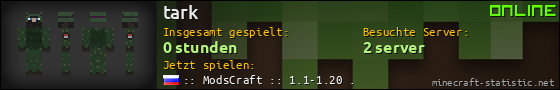 Benutzerleisten 560x90 für tark