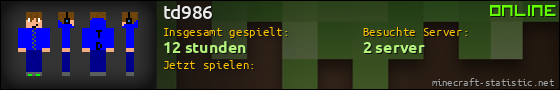 Benutzerleisten 560x90 für td986