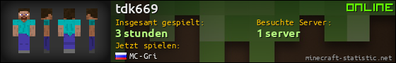 Benutzerleisten 560x90 für tdk669
