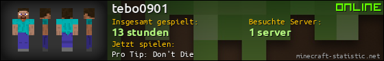 Benutzerleisten 560x90 für tebo0901