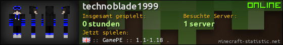 Benutzerleisten 560x90 für technoblade1999