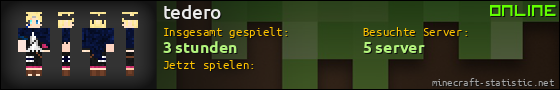 Benutzerleisten 560x90 für tedero