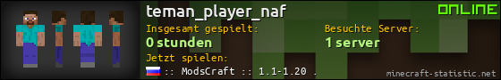 Benutzerleisten 560x90 für teman_player_naf