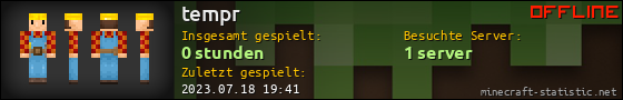 Benutzerleisten 560x90 für tempr