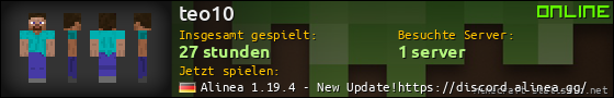 Benutzerleisten 560x90 für teo10