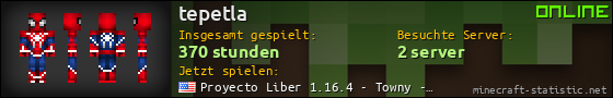 Benutzerleisten 560x90 für tepetla