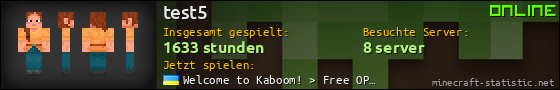 Benutzerleisten 560x90 für test5