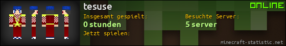 Benutzerleisten 560x90 für tesuse
