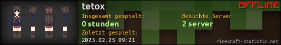 Benutzerleisten 560x90 für tetox