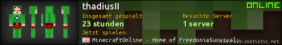 Benutzerleisten 560x90 für thadiusII