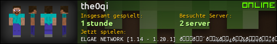 Benutzerleisten 560x90 für the0qi
