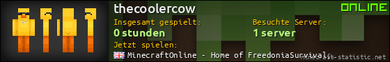 Benutzerleisten 560x90 für thecoolercow