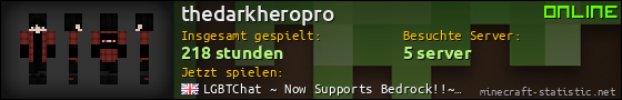 Benutzerleisten 560x90 für thedarkheropro