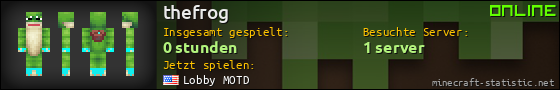 Benutzerleisten 560x90 für thefrog