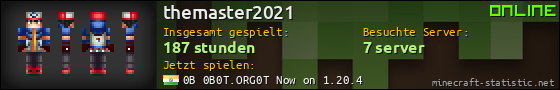 Benutzerleisten 560x90 für themaster2021